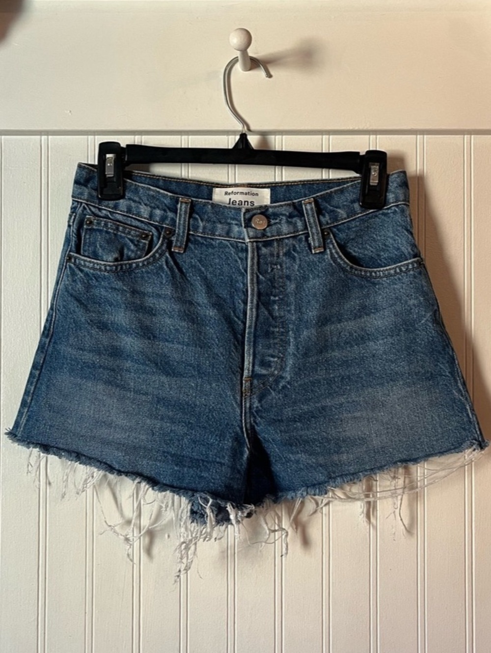 Reformation Dixie High Rise Jean Short